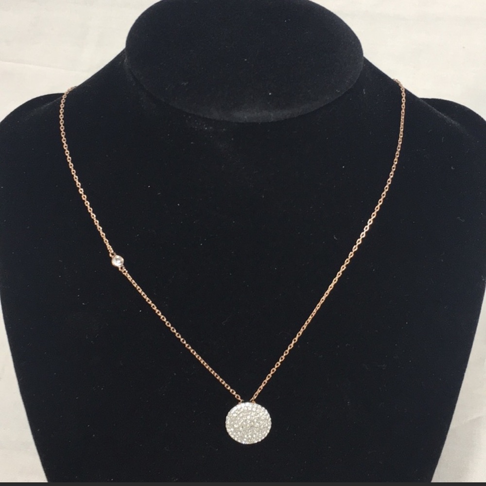 MK rose gold necklace
